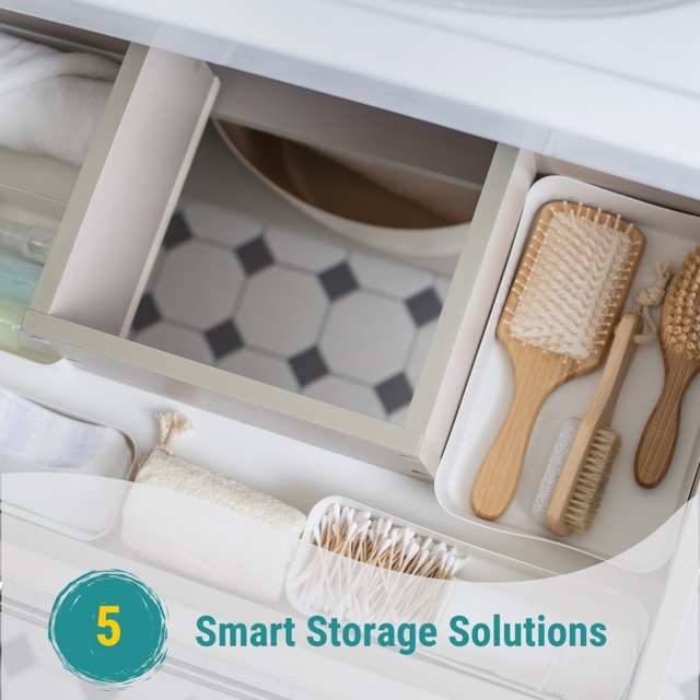 Thp Builders smart storage solutions personal spa bathroom renovation