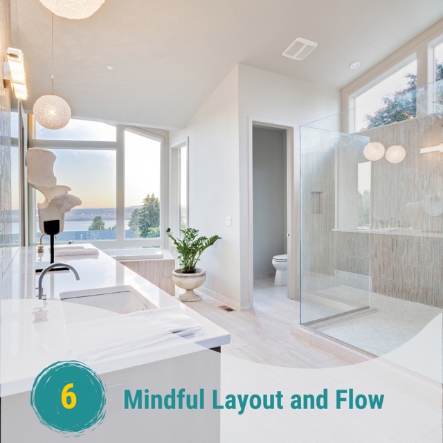 Thp Builders mindful layout and flow personal spa bathroom renovation